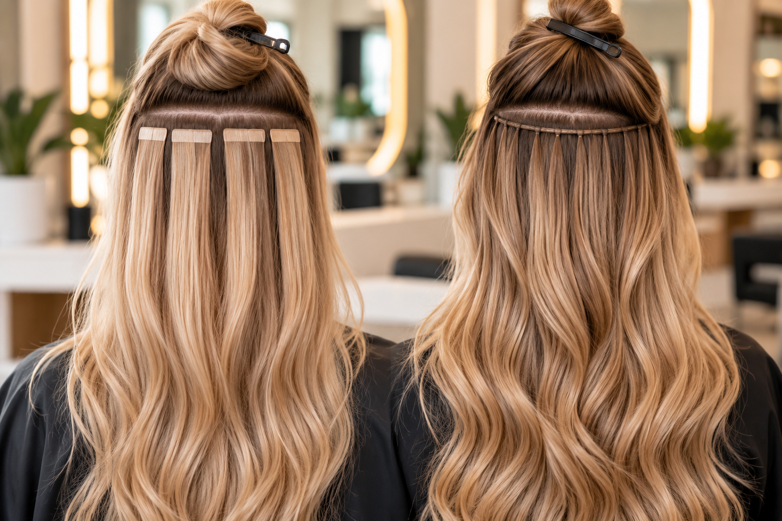 Tape-In vs. Hand-Tied Hair Extensions: Which Fits Your Hair Best?